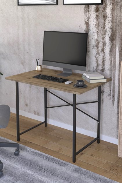 Bilgisayar Masası Ders Çalışma Masası 90x60 Cm Atlantik Çam