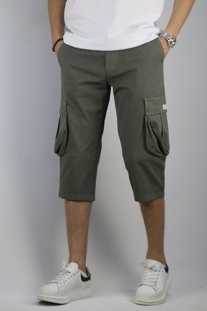 Men's, Waist Lace-up Cargo Pocket Shorts