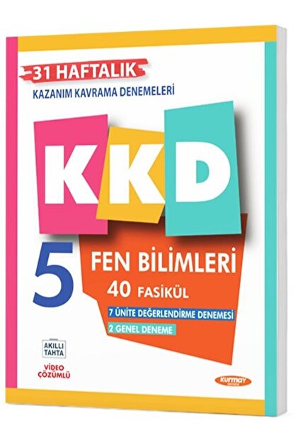 Kurmay Yayınları Kurmay 2026 5. Sınıf Fen Bilimleri Kazanım