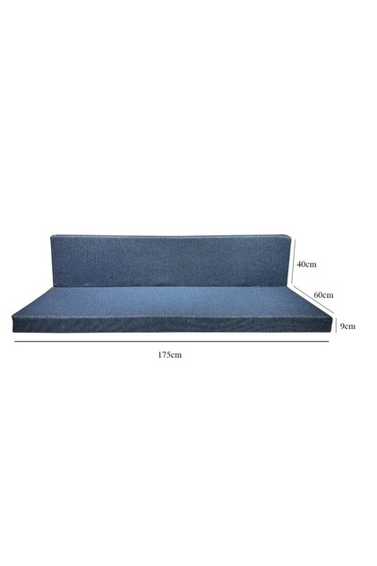 Keten Katlanır Sünger Minder/Yatak Kalınlık 9cm