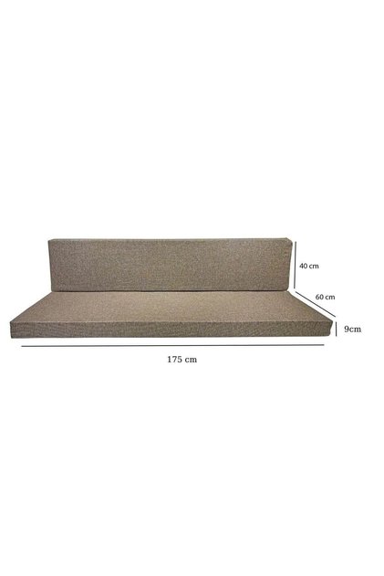 Keten Katlanır Sünger Minder/Yatak Kalınlık 9cm