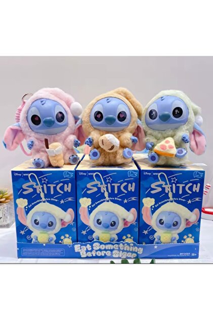 tmtoysandmore Stitch Peluş Anahtarlık Moda Sürpriz Poşet Labubu