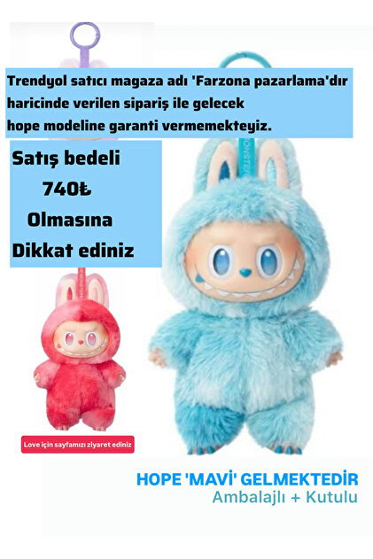 Maholl Labubu HOPE (Renk Seçimi ile) The Monsters Big Into Energy