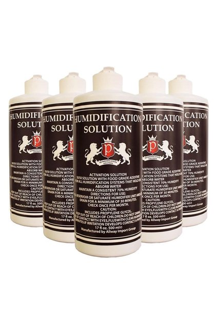 T-Bek Humidor Nemlendirici Solüsyon %70 Saf Su – 500 ml x 5 Eco Paket