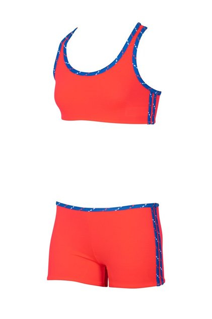 Sport Kontrast Şerit Çocuk Bikini Takımı