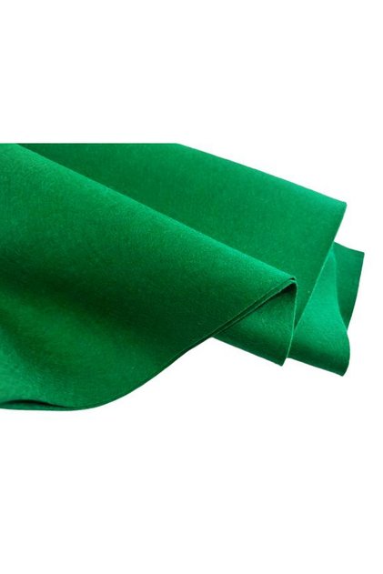 Fetru/pasla din lana 100%, moale 1.2mm, 25*40cm - verde inchis