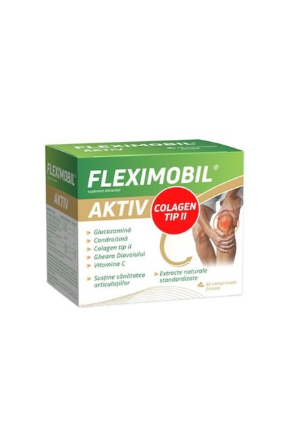 Fleximobil Aktiv, Fiterman Pharma, 60 comprimate filmate