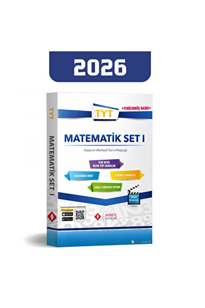 Sonuç Yayınları 2026 TYT Matematik Modüler Set-1 Sonuç Yayınları