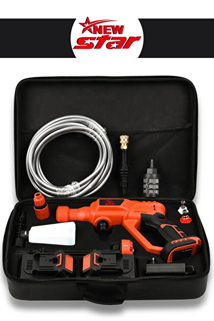 Newstar New Star Kömürsüz Motor Basınçlı Şarjlı Araç Yıkama