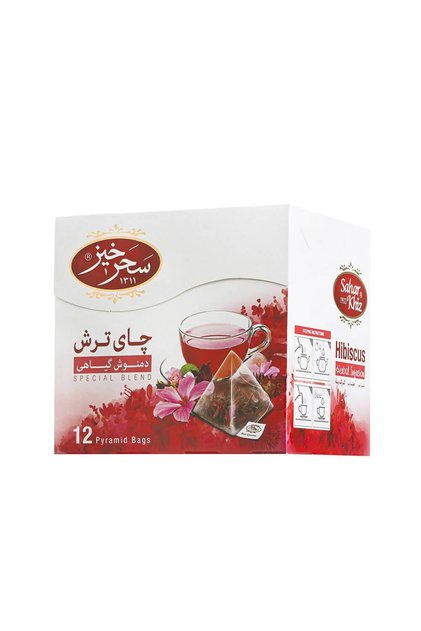 شراب أعشاب الكركدية من سحر خيز 12 كيس هرمي