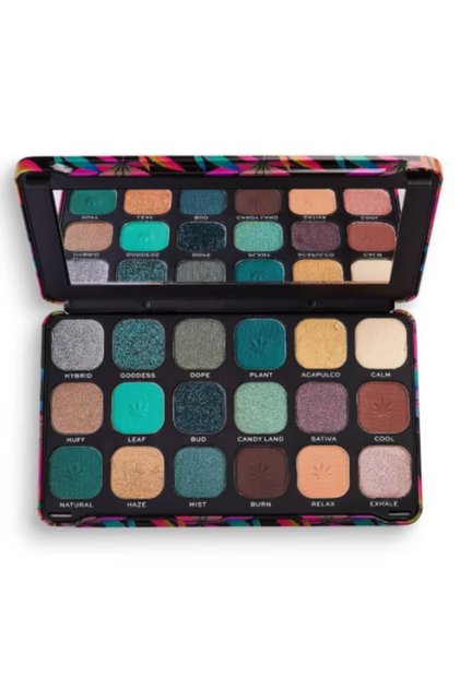 Cannabis Sativa Seed Oil Eyeshadow Palette by