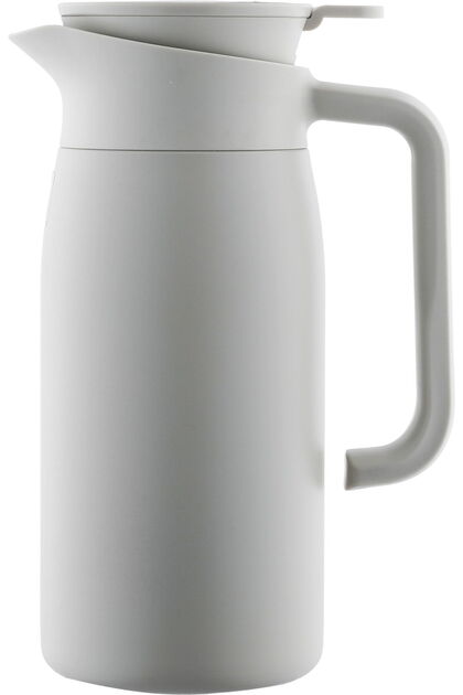 Rana Thermos, Saif Gallery, 1.5L, Stainless Steel Body, Touch Screen - Light Grey