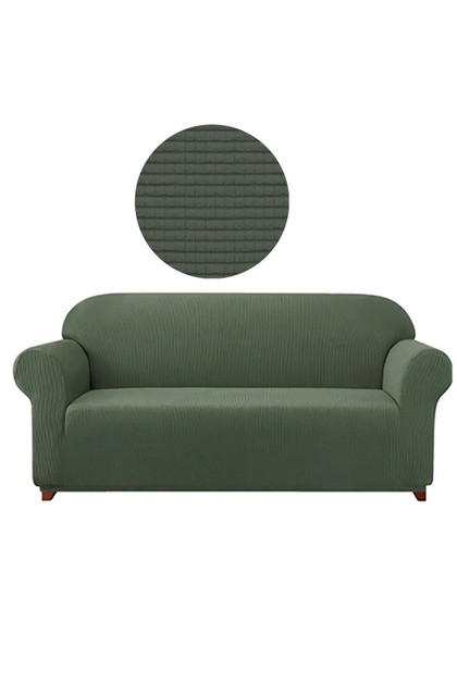 Lycra Fabric 2 Seater Seat Cover Sofa Cover Elastic Flexible Good Quality
