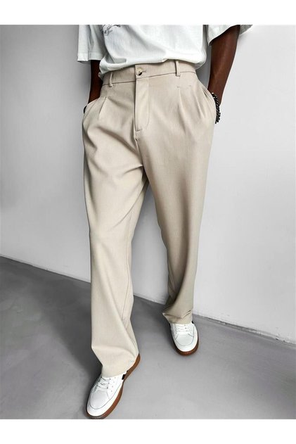 2025 Pleated Relaxed Fit Vintage Classic Wide Leg Baggy Pants Pl12