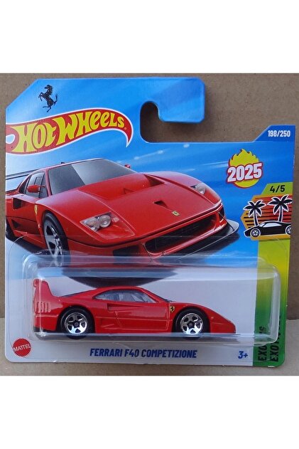HOT WHEELS Ferrari F40 Competizione 1:64 Diecast Model Araba
