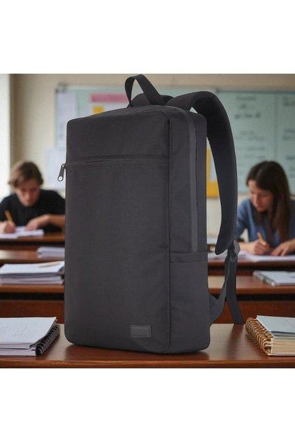 Mila Pr-Ek100 15.6' Waterproof Fabric Zipper School Backpack