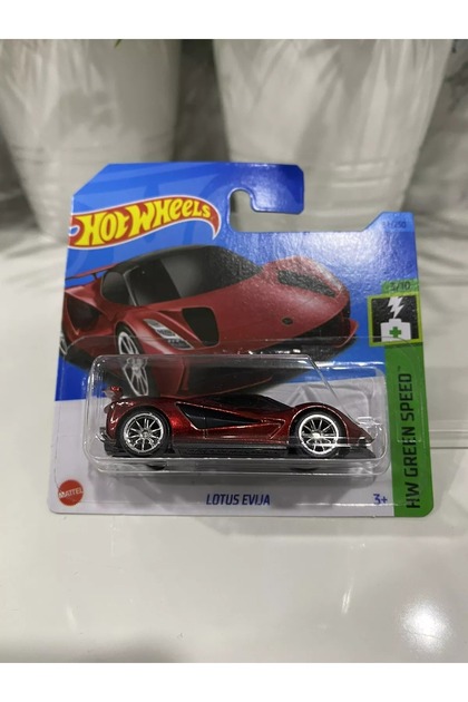 HOT WHEELS Lotus Evija Super Treasure Hunt Kısa Kart Diecast Araba