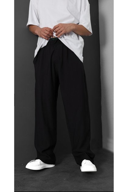 New Season Elastic Waist New Season Men's Baggy Pants Srp1