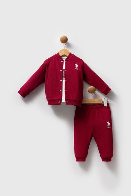 U.S. Polo Assn Usb2533 Set de 3 piese pentru bebeluși