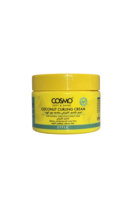 كريم للشعر الكيرلي بجوز الهند - Soft & Shine Curl Defining Coconut Hair Cream – 325g