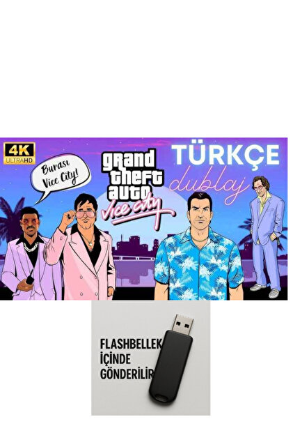 Tigdes GTA Vice City Türkçe Dublaj PC Oyunu | 4K Yenilenmiş Tigdes GTA Vice City Türkçe Dublaj PC Oyunu | 4K Yenilenmiş