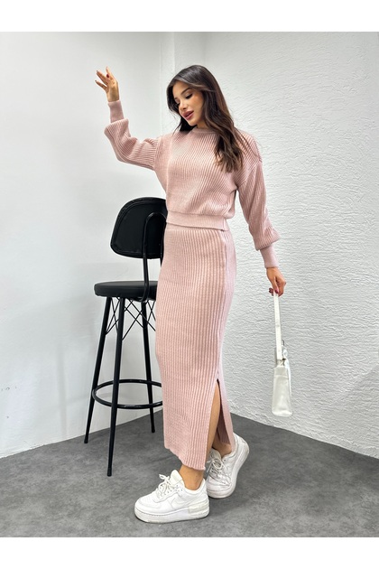 Thessaloniki Knitted Double Set