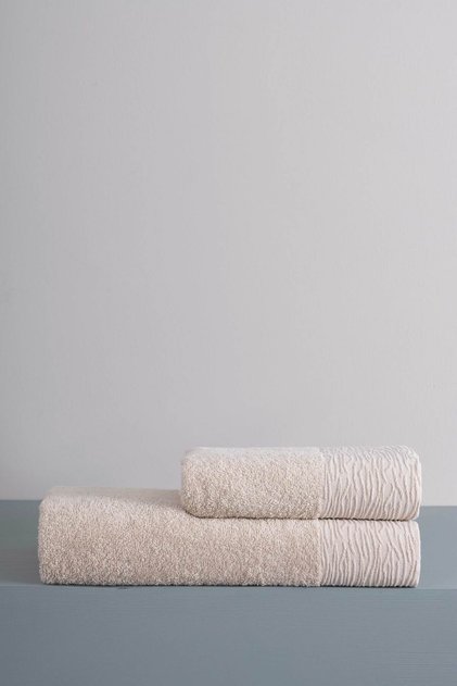 Bath Towel Set of 2 | Sand |