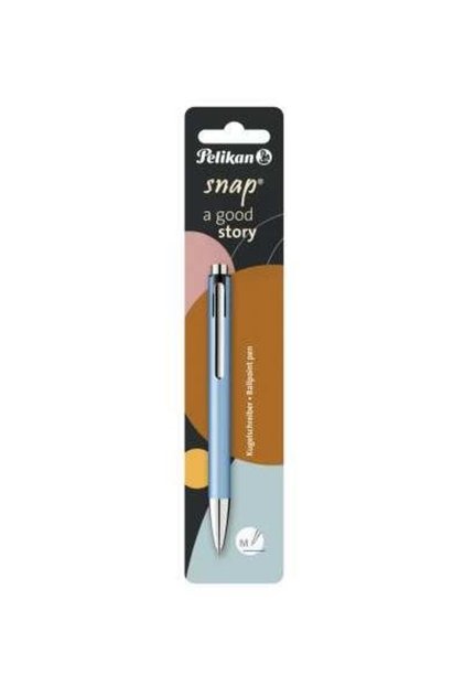 Pix snap K10, corp din metal, Frosted Blue, bliste