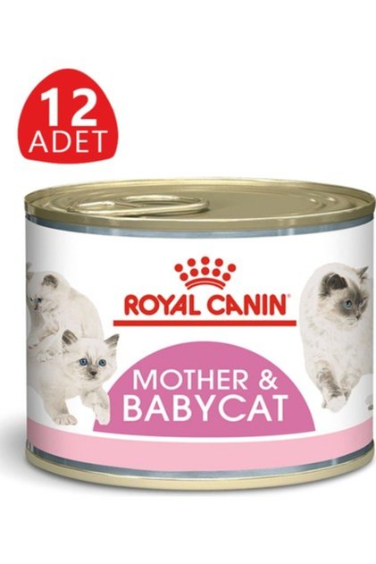 Babycat Instinctive Yavru ve Anne Kediler Için Konserve 195 gr x 12 Adet