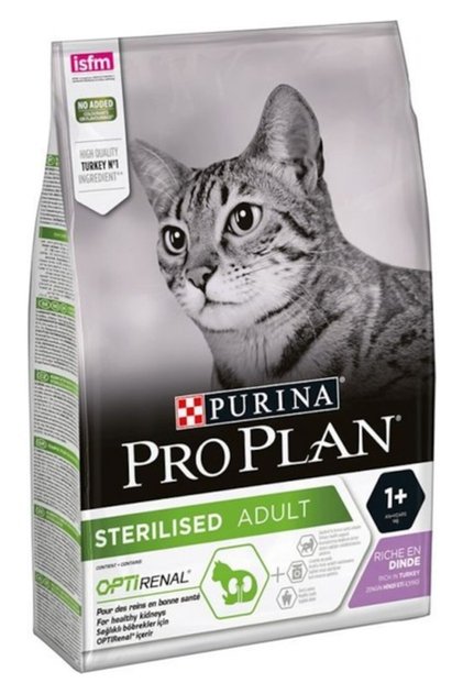 Proplan Sterilised Kısırlaştırılmış Hindili Kedi Maması 1,5 kg