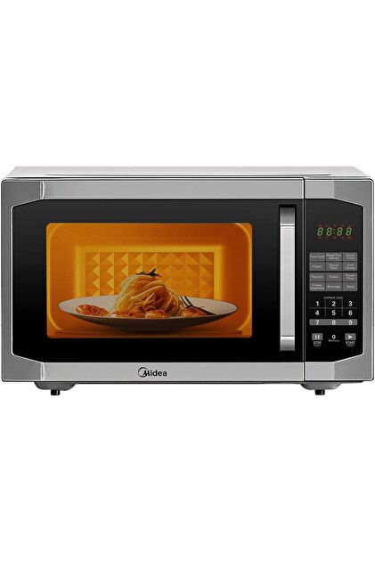 42L Microwave Oven with Grill, Digital Touch Control, 1000W Power, Child-Safety-Lock, 7 Auto M