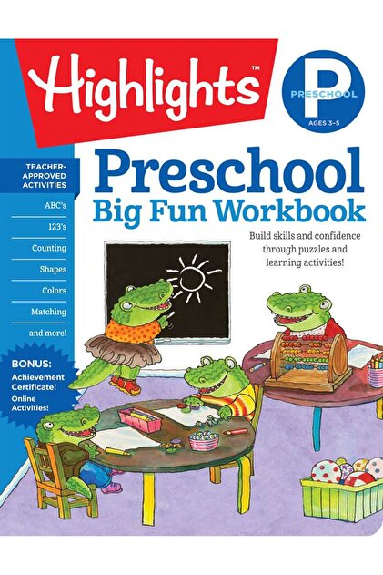 Preschool Big Fun Workbook