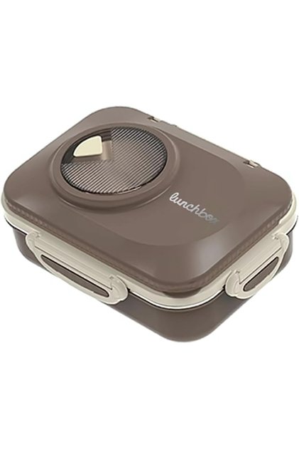 Stainless Steel Lunch Box for Kid School, Insulated Bento Lunch Box with Tableware, 3 Compart