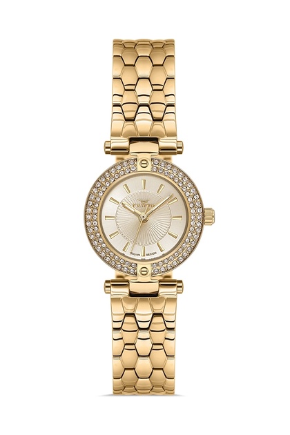 Yellow Steel Cord Women Wristwatch Fl21608Awt-B4 3Atm Waterproof 2 Years Warranty Giftpacked