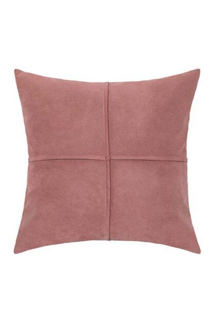 Solid Design Cushion Cover Pink 45 x 45cm