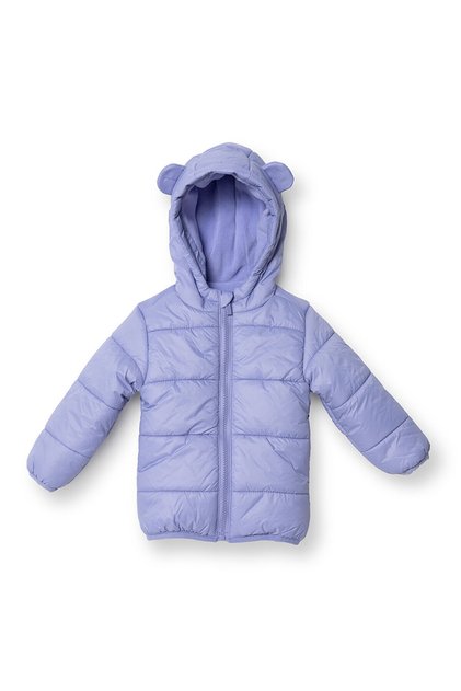 HelloBaby Kız Bebek Mont Fermuarlı Uzun Kol