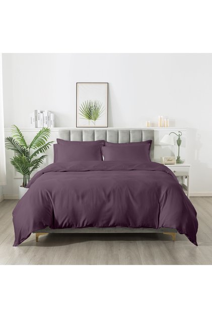 300thead Bamboo Duvet Cover Set