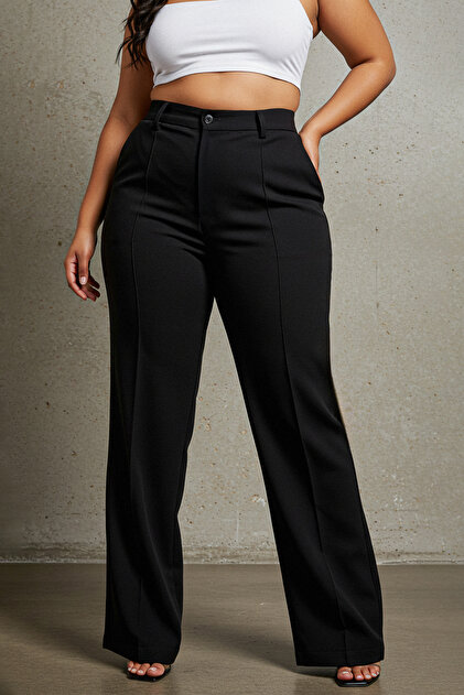sachin and babi light blue dress Women's High Rise Plus-Size Pants & Leggings
