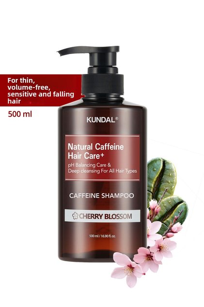 Anti-Hair Loss Care Shampoo Containing Caffeine Caffeine Scalp Shampoo 500ml (Cherry Blossom)