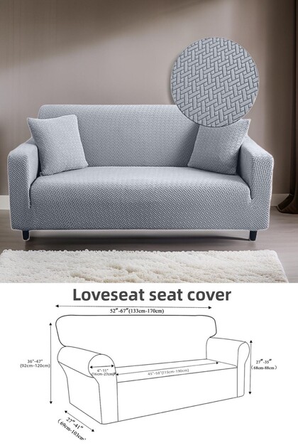 Seat cover . loveseat cover