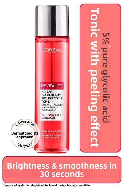L'Oréal Paris Revitalift 5% Pure Glycolic Acid Peeling Effect Tonic 180ml