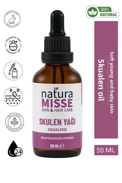 Squalene Oil 50 ml Anti-Aging Effect Anti-Wrinkle Serum Moisturizing Squalene