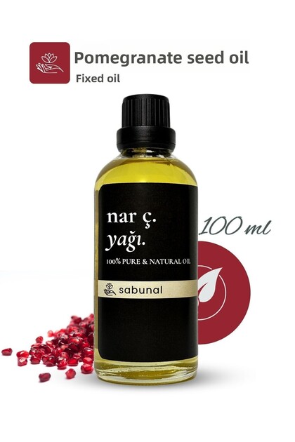 Pomegranate Seed Oil 100 ml - Skin Care and Purifying Natural Oil