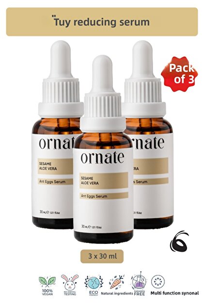Ant Egg Oil Hair Reducing and Moisturizing Serum 3-Piece Super Set 30ml