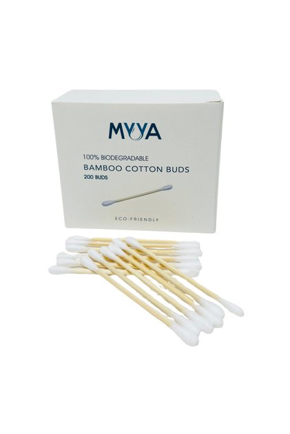 Bamboo Cotton Earbuds|200 pcs|sustainable|Eco friendly