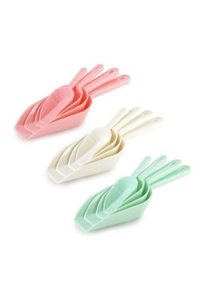 Food Shovel Set Pulses Spice Shovel Set of 4 Colorful
