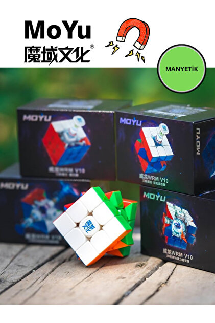 Toyki Toys MoYu WeiLong WR M V10 3x3 Manyetik Speed Cube