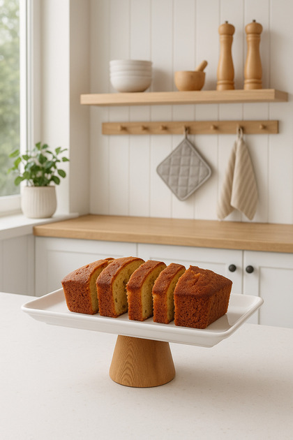 Akayev Porselen Ahşap Ayaklı 27x20 Cm Sunumluk - Fiyatı, Yorumları