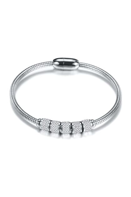 Bracelet Design Stone Magnet Women's Steel Bracelet Ef26By