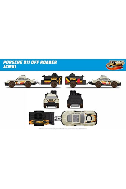 HOT WHEELS 2025 Hot Wheels Track Fleet Porsche Off-Roader - Fiyatı